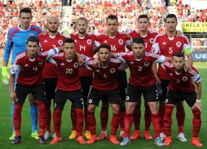 ekipi futboolit shqiptar